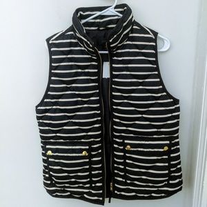 JCrew factory light down vest